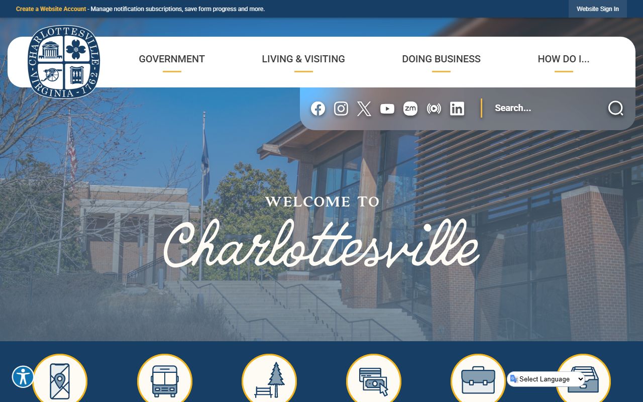 Charlottesville Virginia public records
