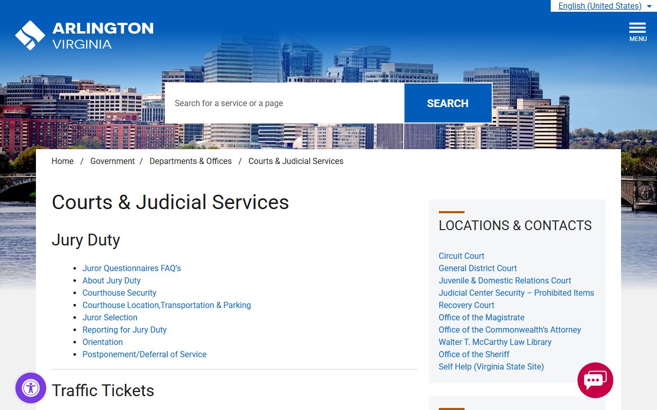 Arlington County public records - FOIA request portal