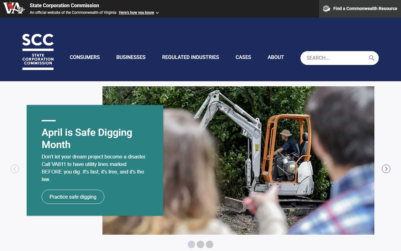 Virginia public records - State Corporation Commission business search